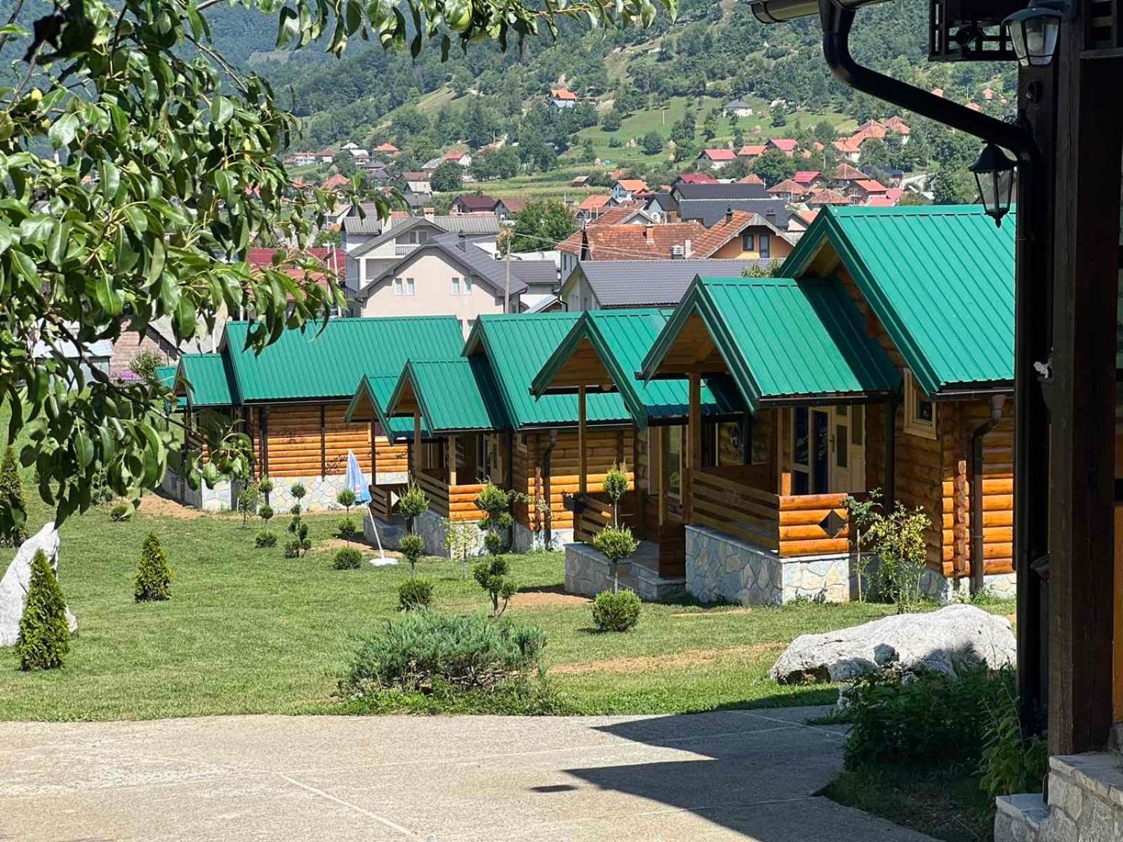 Villa Salerno camp Plav Esterno foto