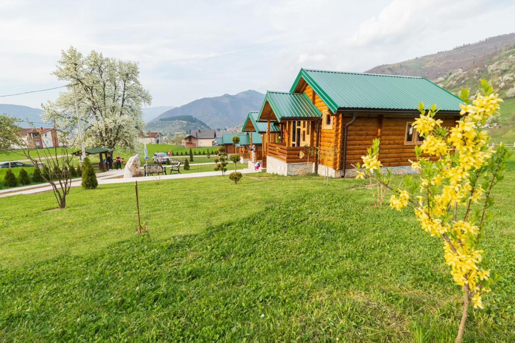 Villa Salerno camp Plav Esterno foto